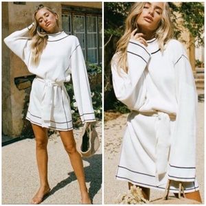 NWT Sabo Skirt Sono Knit Long Sleeve Sweater Dress XS